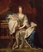 Hyacinthe Rigaud Portrait of Marie Anne de Bourbon oil